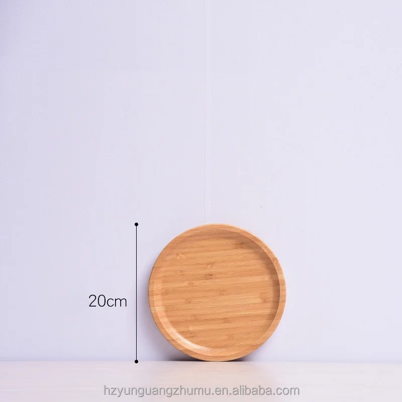 Wooden Tableware Solid Wood Plates Fruit Hotel Barbecue Plates Meal Plates Beech Wooden Trays