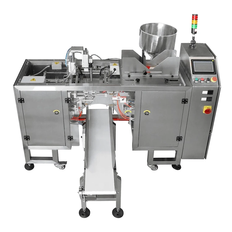 Hot Sale 500g 1kg 2kg Powder Pouch Gummy Bear Automatic Stand Up Pouch Filling and Packing Packaging Machine
