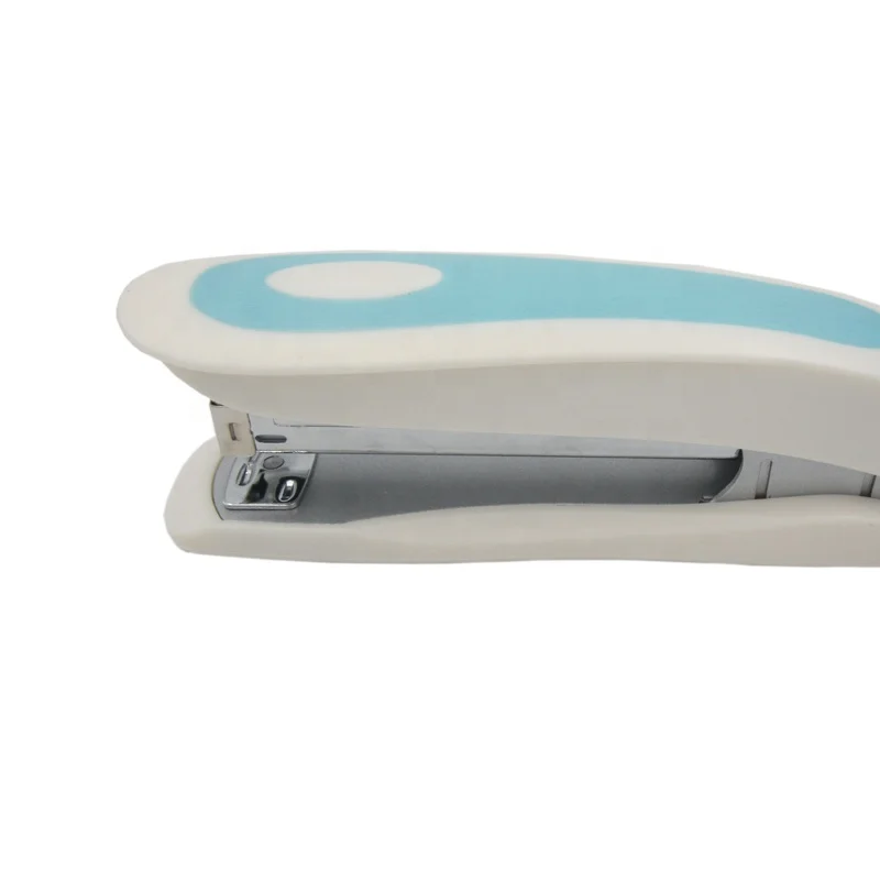China manufacturer standard 24/6 staples office desktop manual stapler machine with Logo