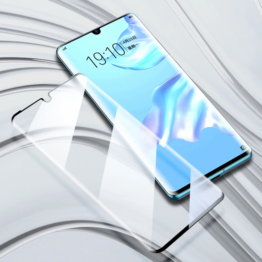 Закаленное стекло для huawei P30 pro защитная пленка на весь
