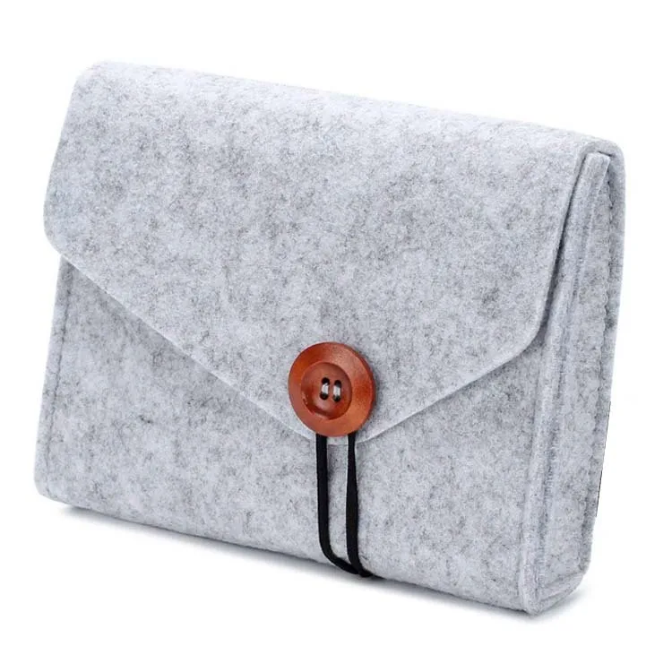 Laptop Accessories Case Felt All In One Protective Bag Travel Laptop Battery Mouse Pouch Felt Bag