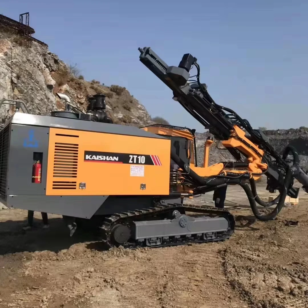 Small down-the-hole Crawler drill rig mine water well drilling rig Multi-purpose and practical drilling machine