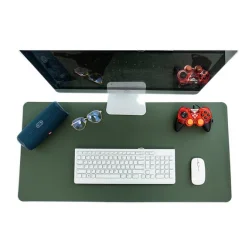 Innovative Design Wholesale Customized Printable Mouse Pad Desk PU Leather