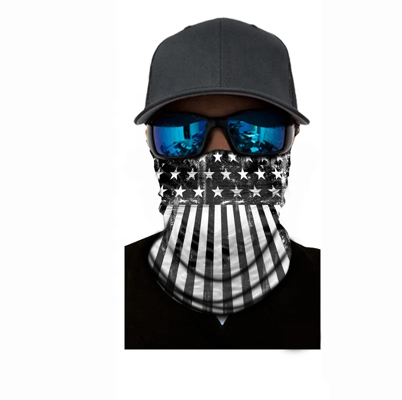 
Seamless Head Scarf Outdoor Sport Multifunctional Neck Warm Magic Tube Scarf Face Bandanas 