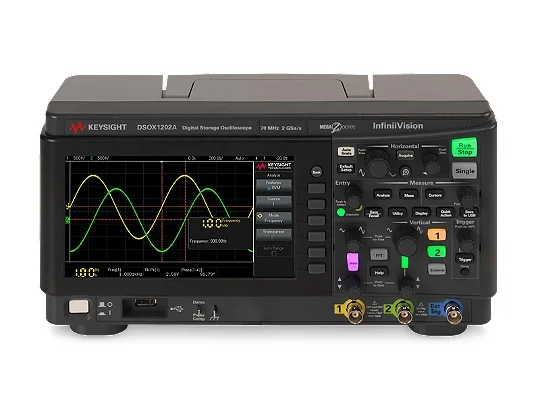  DSOX1204G осциллограф 70/100/200 МГц 4 аналоговых канала со встроенным генератором