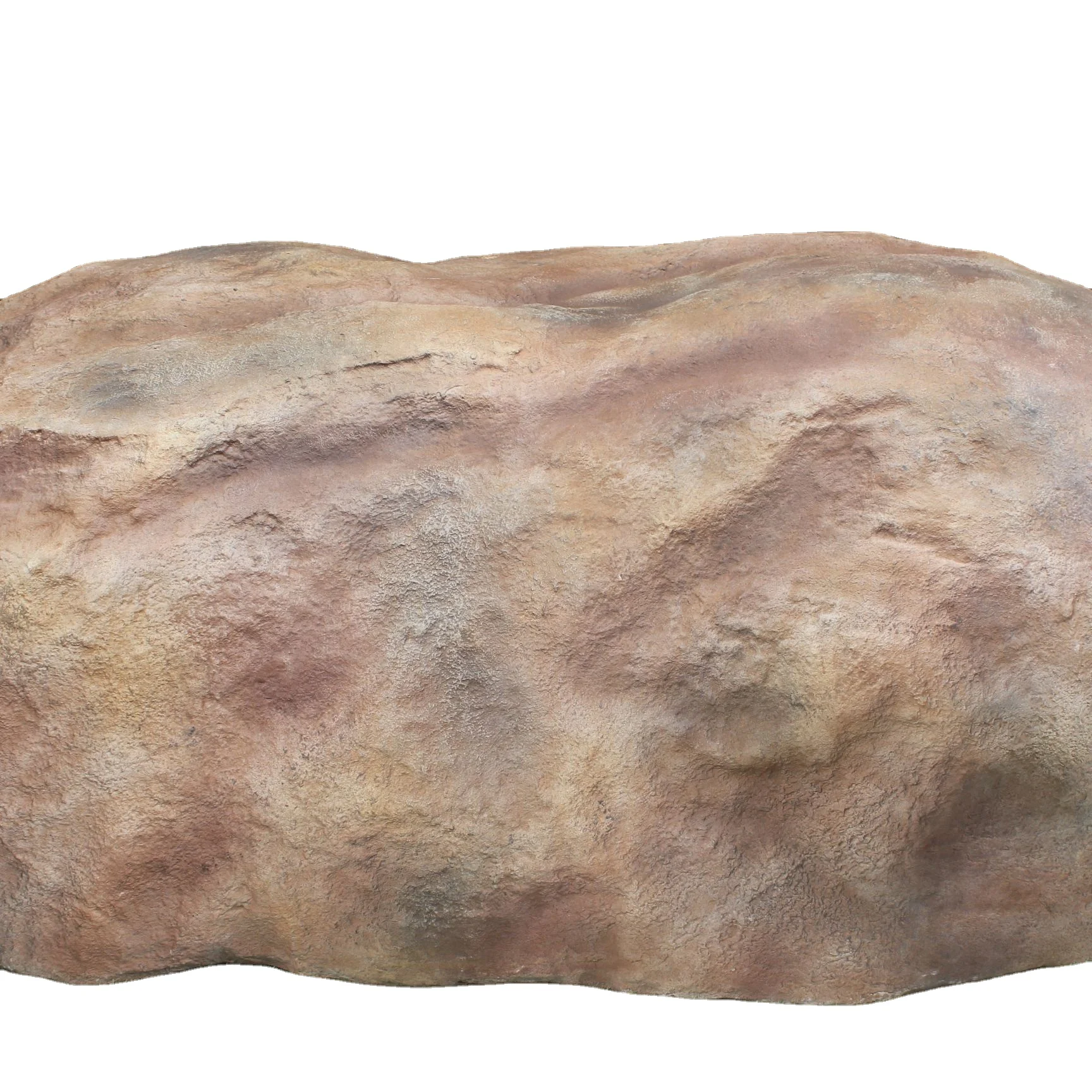 Artificial rock Clay Shaded Rock Landscaping Stone Huge Decorative Polished Garden ornament sets frp fiberglass light weight