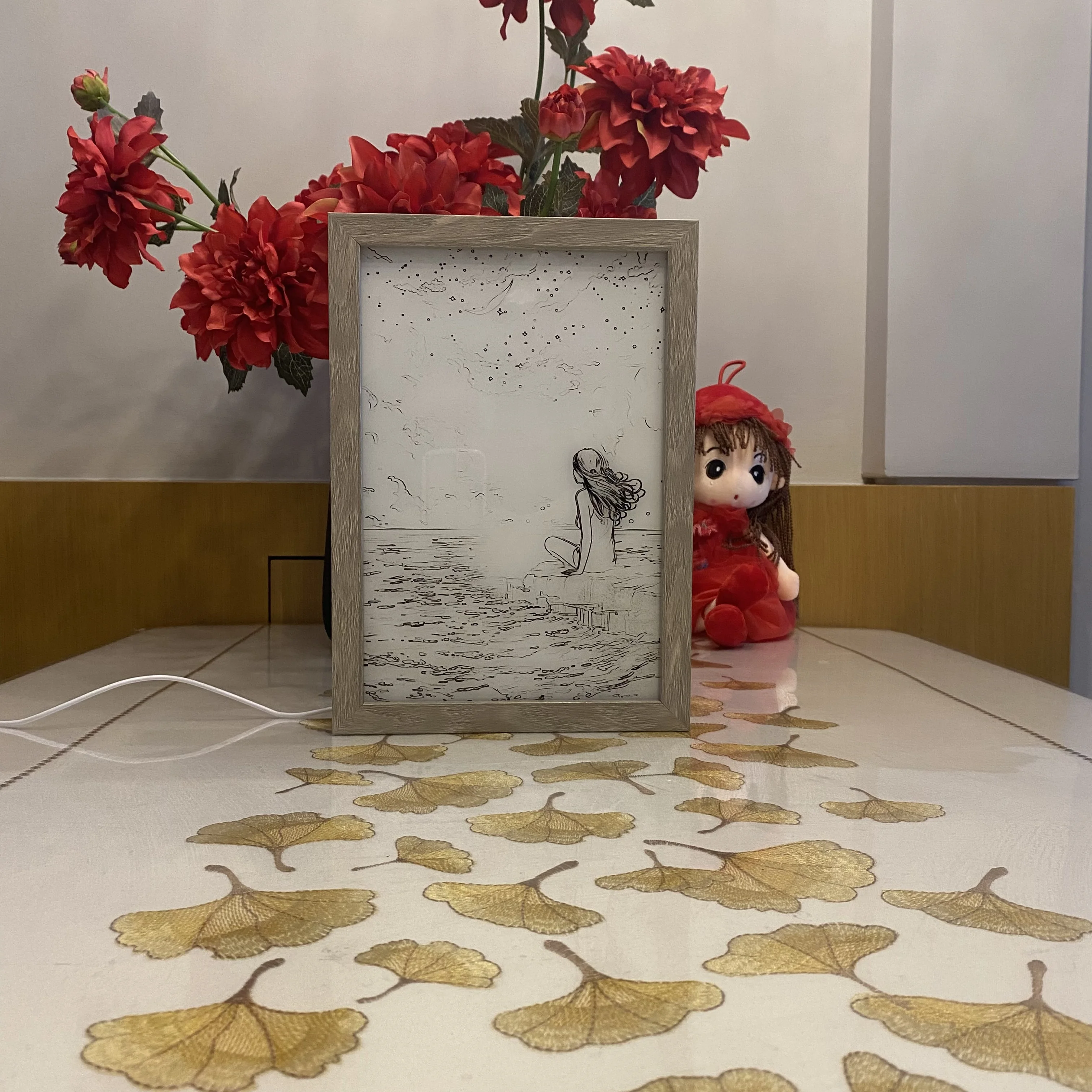 Factory Customized Super Slim Led Magnetic Advertising Light Box Picture Photo Frame Led Snap Frame Led Poster Frame