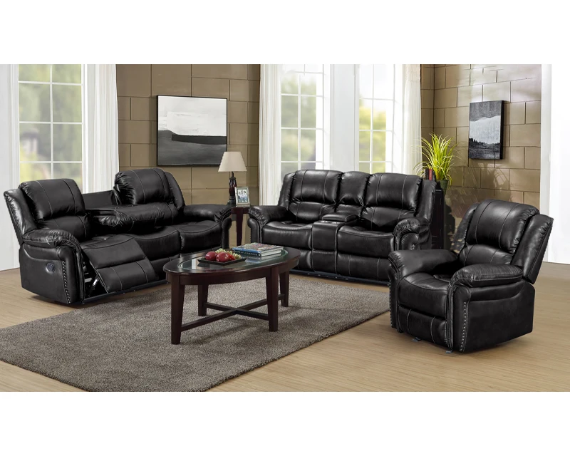 Home Movie Theater Seats Seating Living Room Furniture 1 2 3 Seater Microfiber Fabric Sofa Reclinable Electric Recliner Sofa Set
