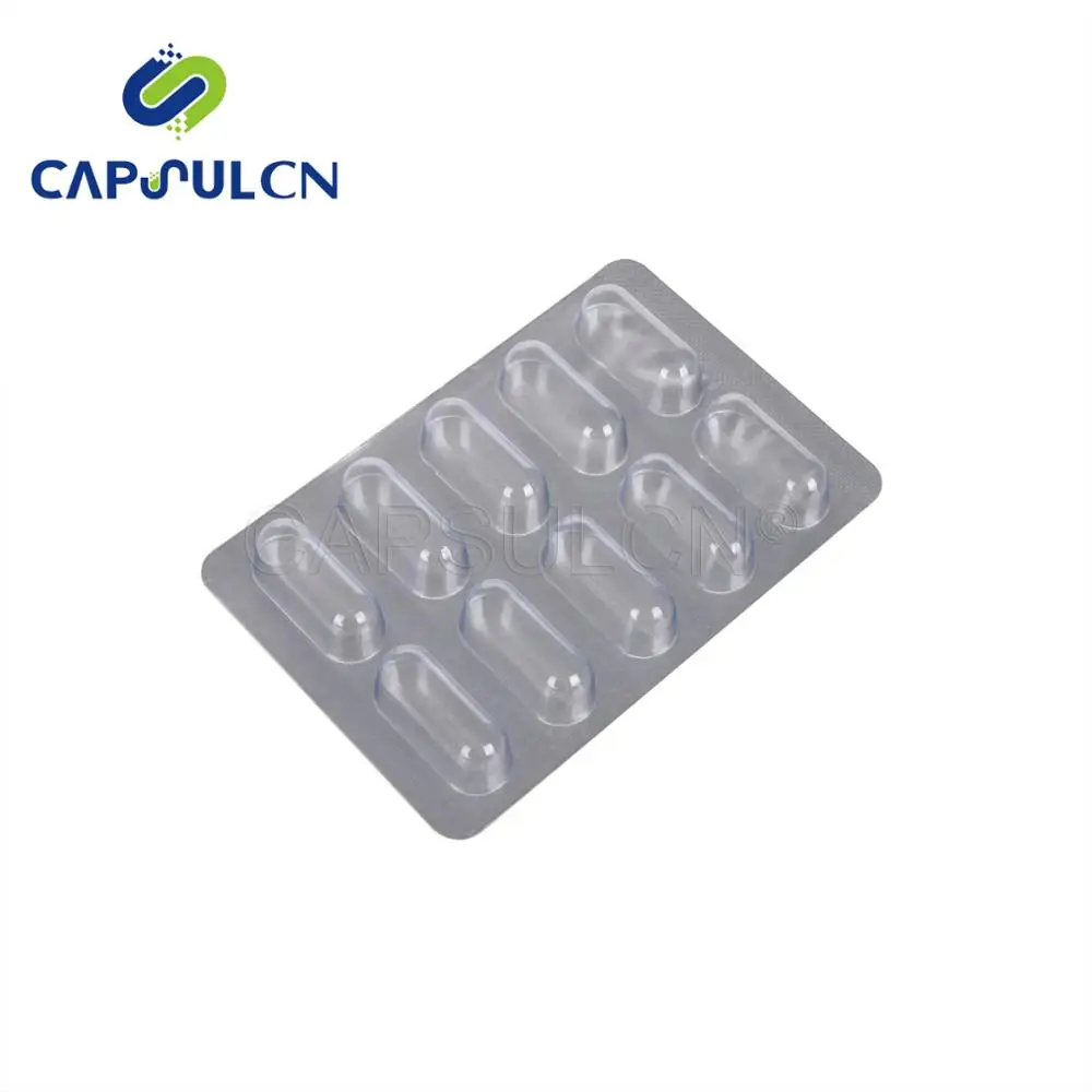 
4 Capsules Size 00 Custom Pill Blister Packaging 