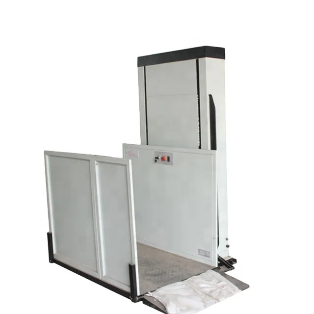 250kg Capacity Outdoor Lift with 1m-4m Adjustment, CE Approved & Good Price for Home