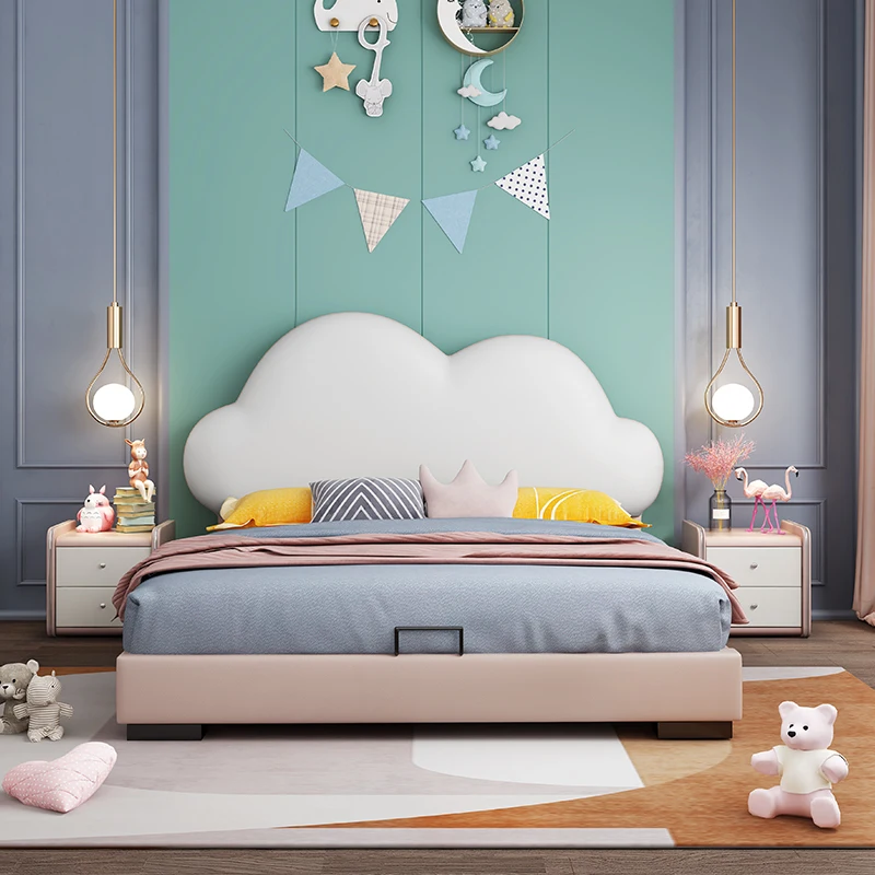 Competitive Price Good Quality Furniture Bedroom Children Comfortable Soft Bed