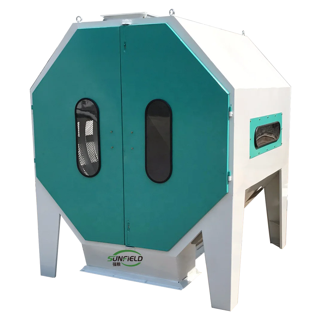 Stone Cleaning Machine Paddy Destoner Rice Stoner Removing Cleaner For Rice Mill Plant