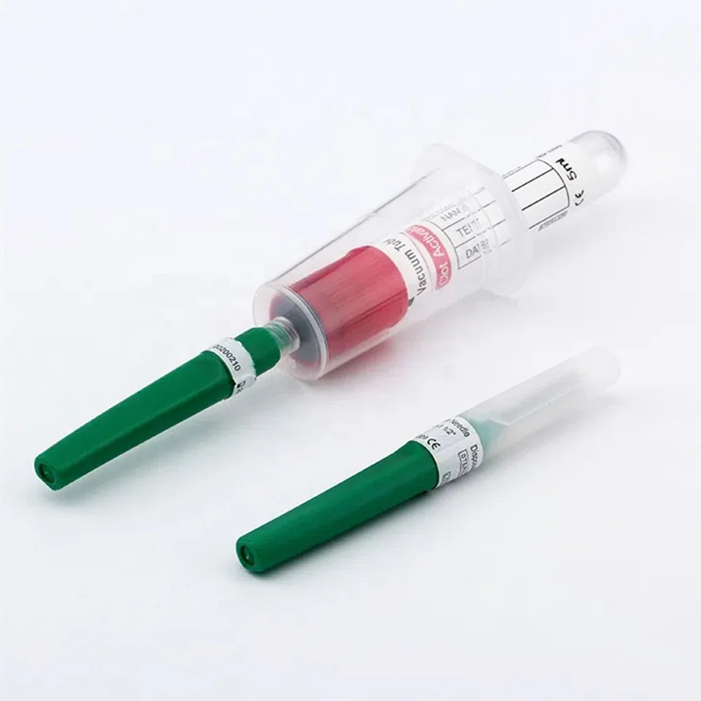 Safety medical consumables disposable Vacutainer blood collection needle