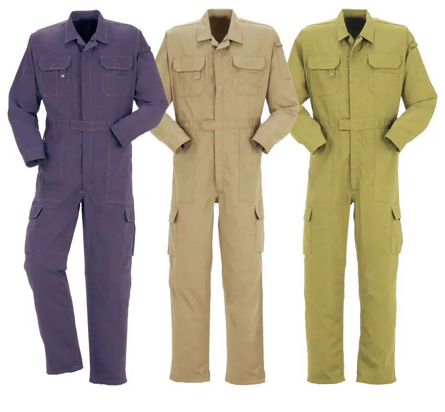 Wholesale Workwear Flame Retardant Clothing Flight Suit FR Fire Retardant Safety Frc Nomex Pilot Coveralls with Reflector