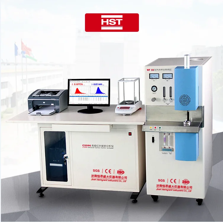 Carbon Sulfur Analyzer Factory Price High Frequency Infrared Carbon Sulfur  Multi element analyzer/Elemental analyzer