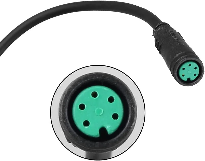 BAFANG 3.5in eBike Display DPC18 for  bafang Mid Motor 0-9 Pedal Assist Levels with Automatic Backlight UART Protocol