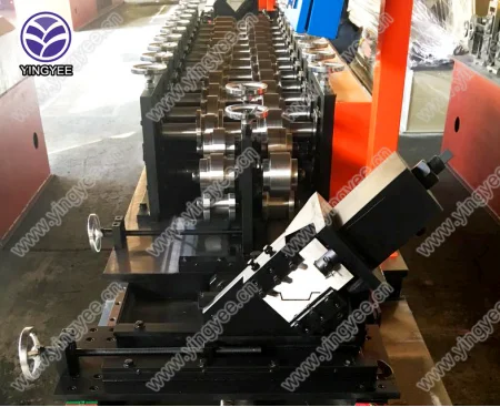 40 m/min drywall metal stud and track U channel roll making machine/light keel roll forming machine/main furring channel