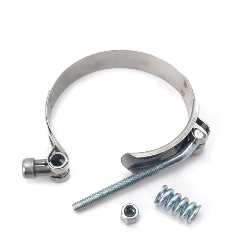 T-Bolt Clamps Turbo Intake Intercooler Hose Clamp Spring Loaded Stainless Steel