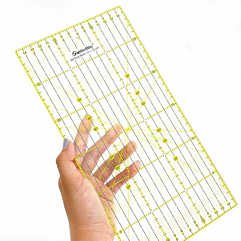 acrylic quilting ruler 6x12 inch