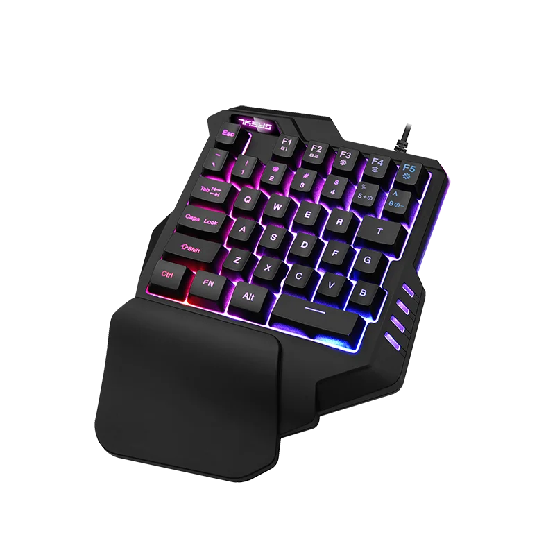 35-key ergonomic multi-color backlit USB cheap 60 keyboard computer gaming keyboard mechanical keyboard kit