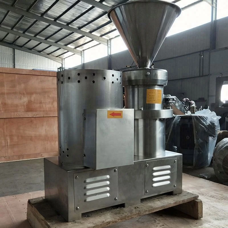 Newest Process Technology Soybean Milk Peanut Nut Butter Grinding making Machine Sesame Tahini Production Line