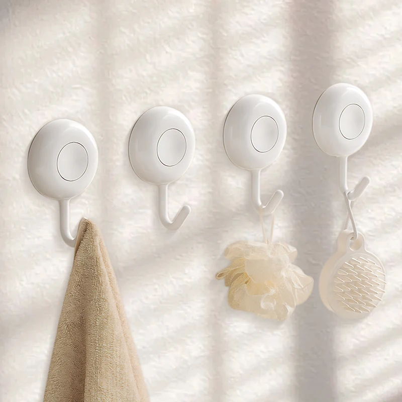 Hanging Coat Jacket Self Adhesive Sticky Hooks Shower Towel Bath Robe sponge Strong Powerful Sticking Traceless Hook with Tape
