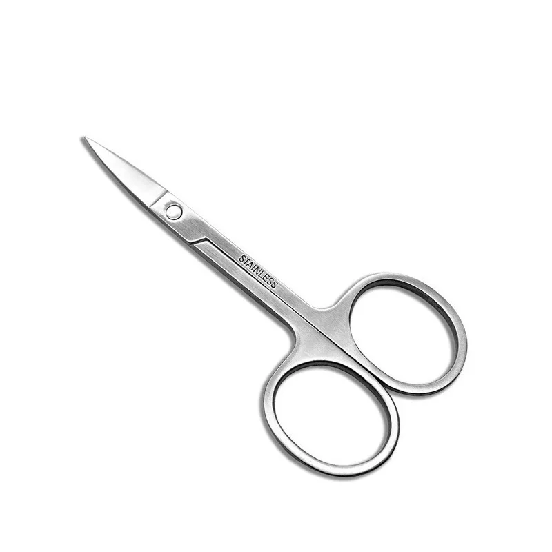 
5 Pices Stainless Steel nail tools Eyebrow Nose Hair Scissors Cut Manicure Facial Trimming Tweezer Makeup Beauty Tool 