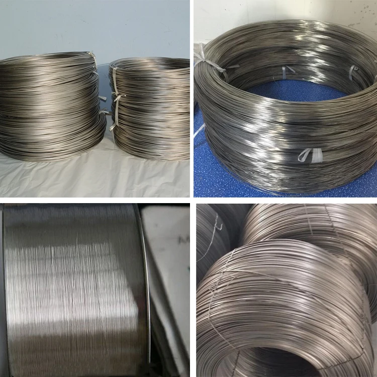  Прямая титановая проволока ASTM B863 катушка сварная Gr5 трос оптовая продажа высокое