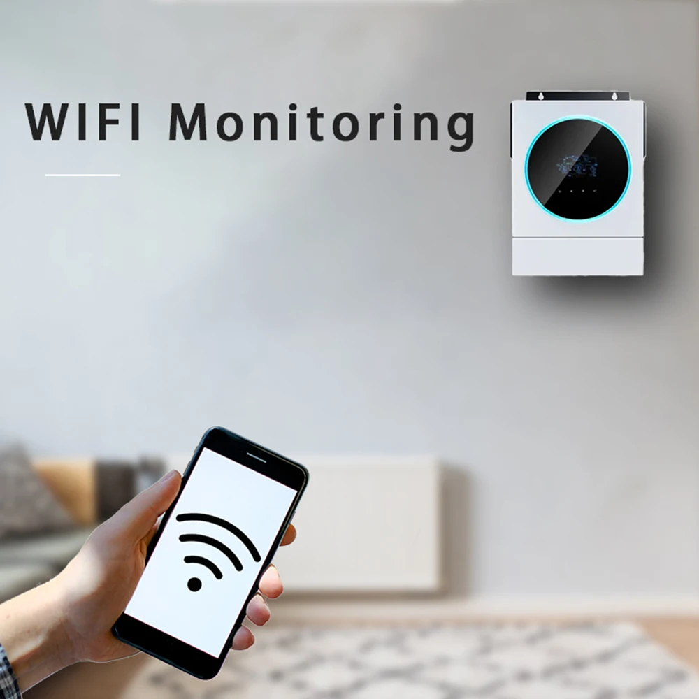 Lovsun high frequency 12v 24v 48v off grid mppt soler inverter 220v solar home system 3.6kw 4kw 5kw 6kw 7kw solar inverter