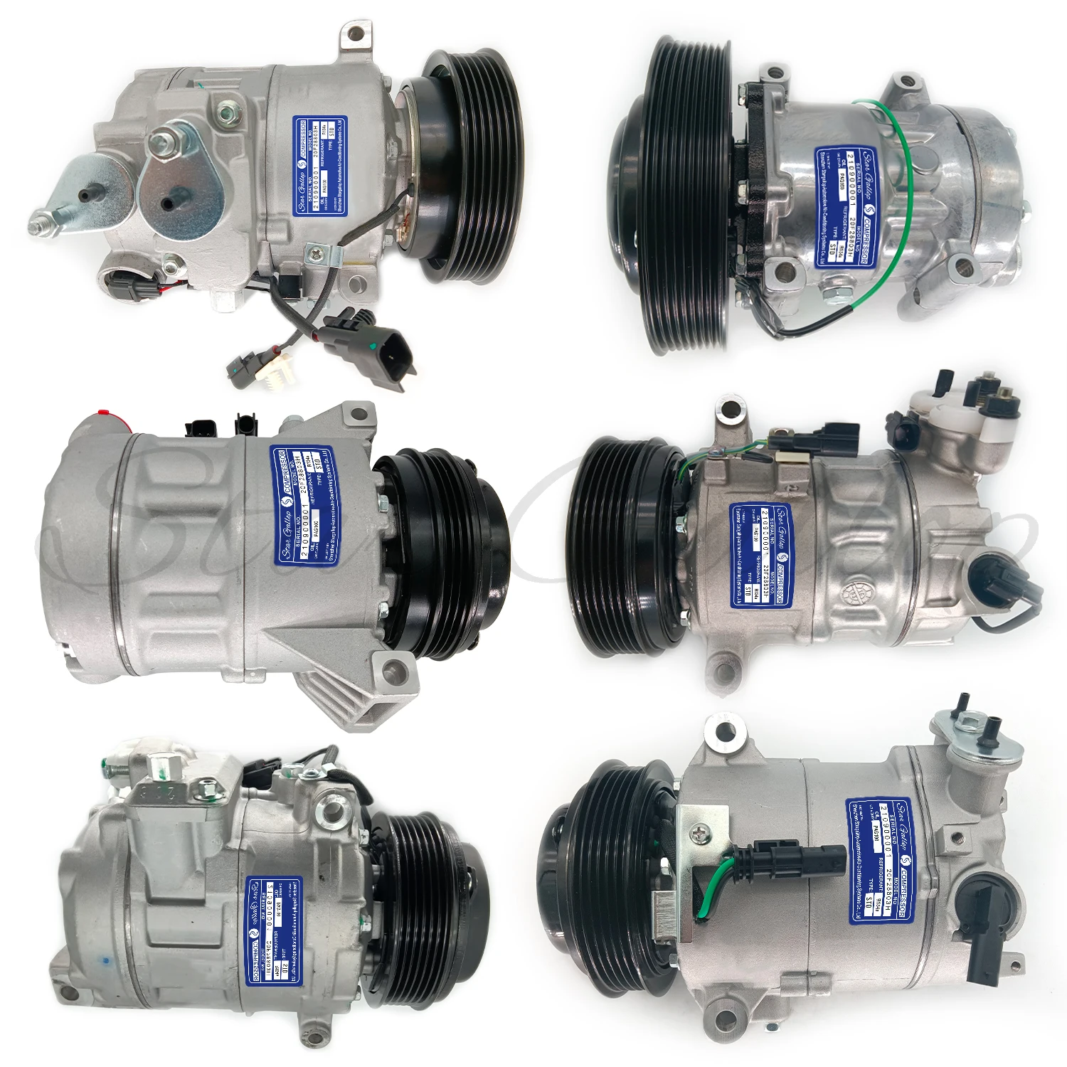 Wholesale air conditioner compressor oe 977011R000 12V cheap auto ac compressor for Hyundai Truck/Kia K200