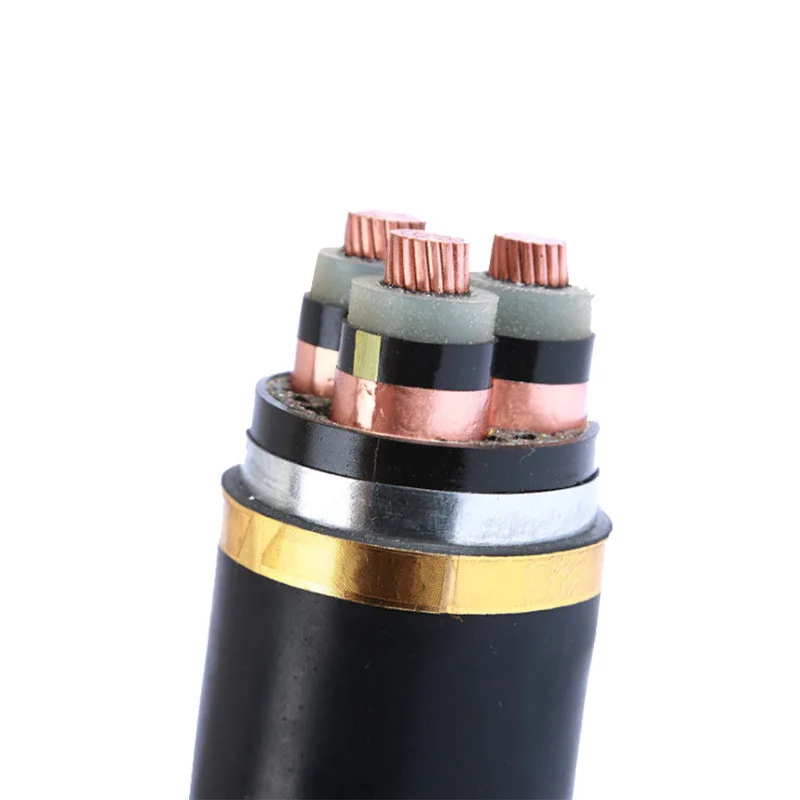 YJV power cable spot supply copper core power cable ZR-YJV22 armored high voltage cable