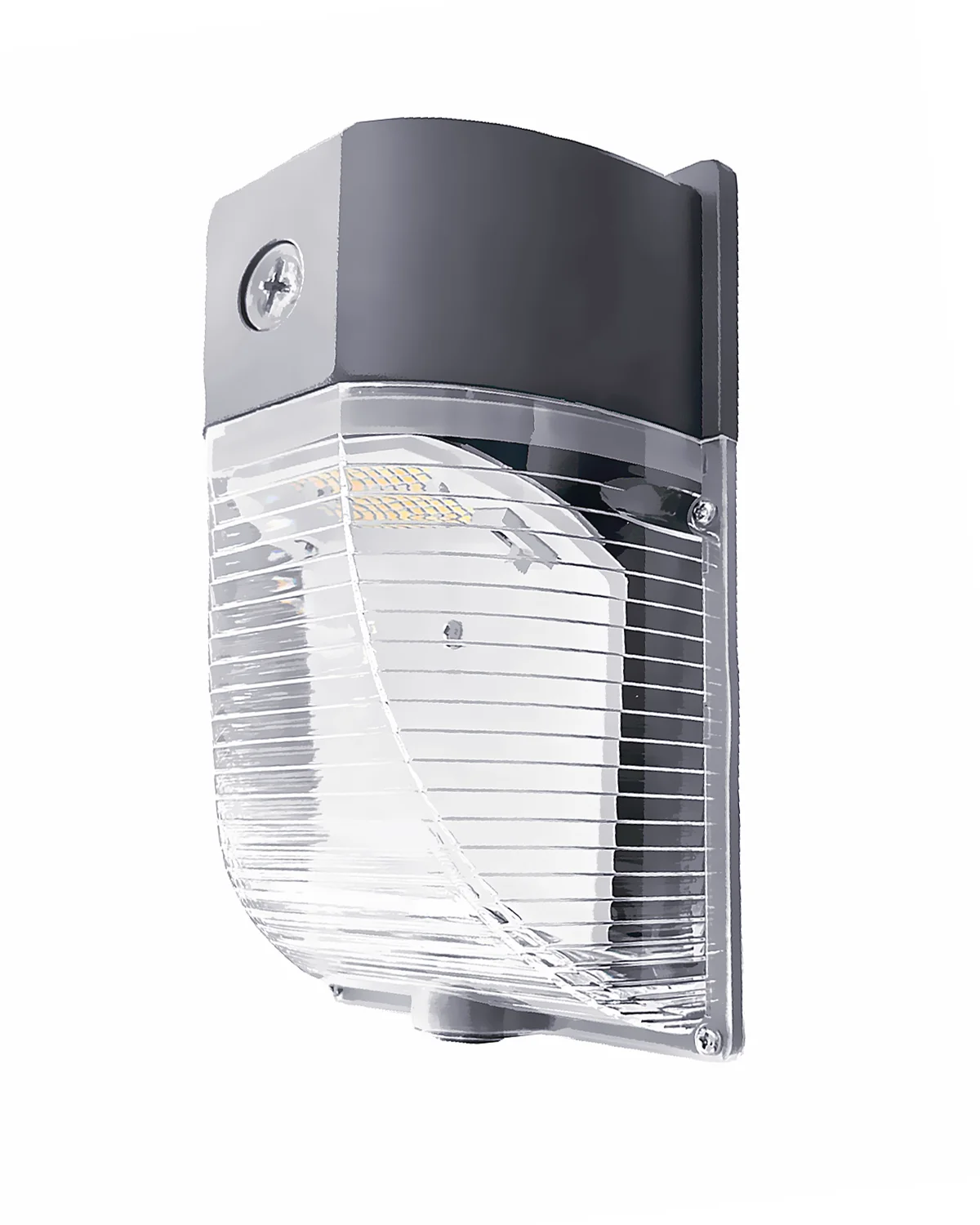CCT & Wattage selectable 12w 13w 18w 26w Dusk-to-Dawn Mini led wall pack IP65 outdoor porch light wall pack