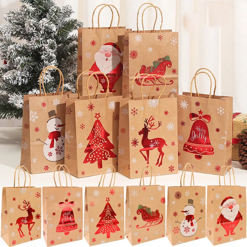 gift food clothes brown biodegradable black restaurant business craft customized custom logo luxury paper bags for flowers