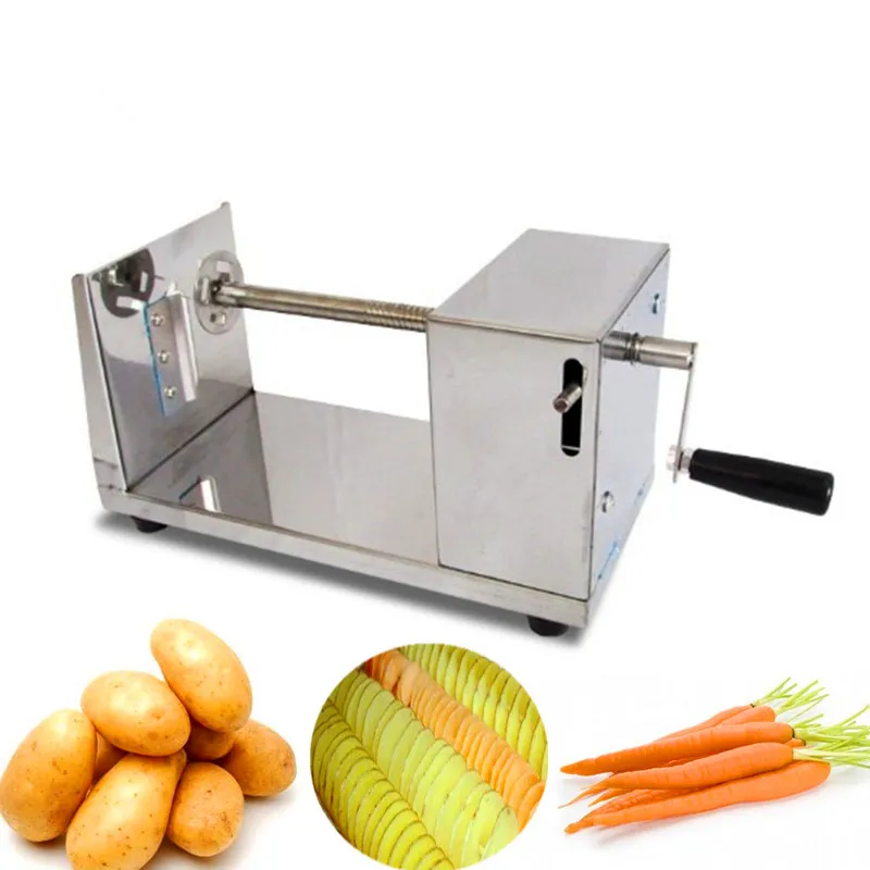 Hot Selling Spiral slicer manual potato cutting machine cutter