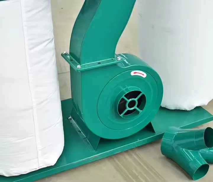 3KW 220V Single barrel  Wall type wood chip shop dust collector for woodworking wood dust collector