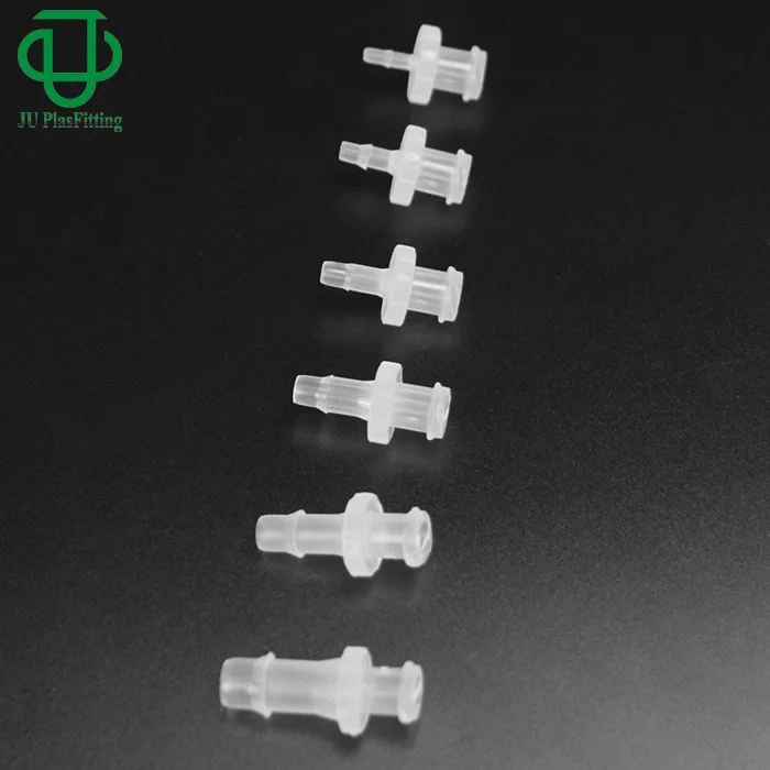 
JU 1/16 to 1/4 Hose Barb Connector Plastic Male Female Luer Lock Adapter Tubing Luer Fitting 