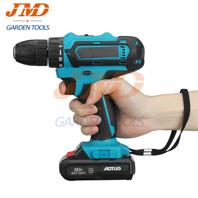 28V Rechargeable Lithium Battery Power Screw drivers Lithium Electric Portable  Cordless Drill Electric Screwdriver Set