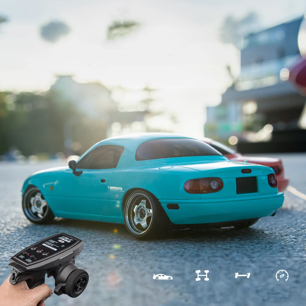 Cute Shape 2.4Ghz LD1804 Car 1:18 Scale MX-5 Model Remote Control Electric RC Drift Car with Gyro