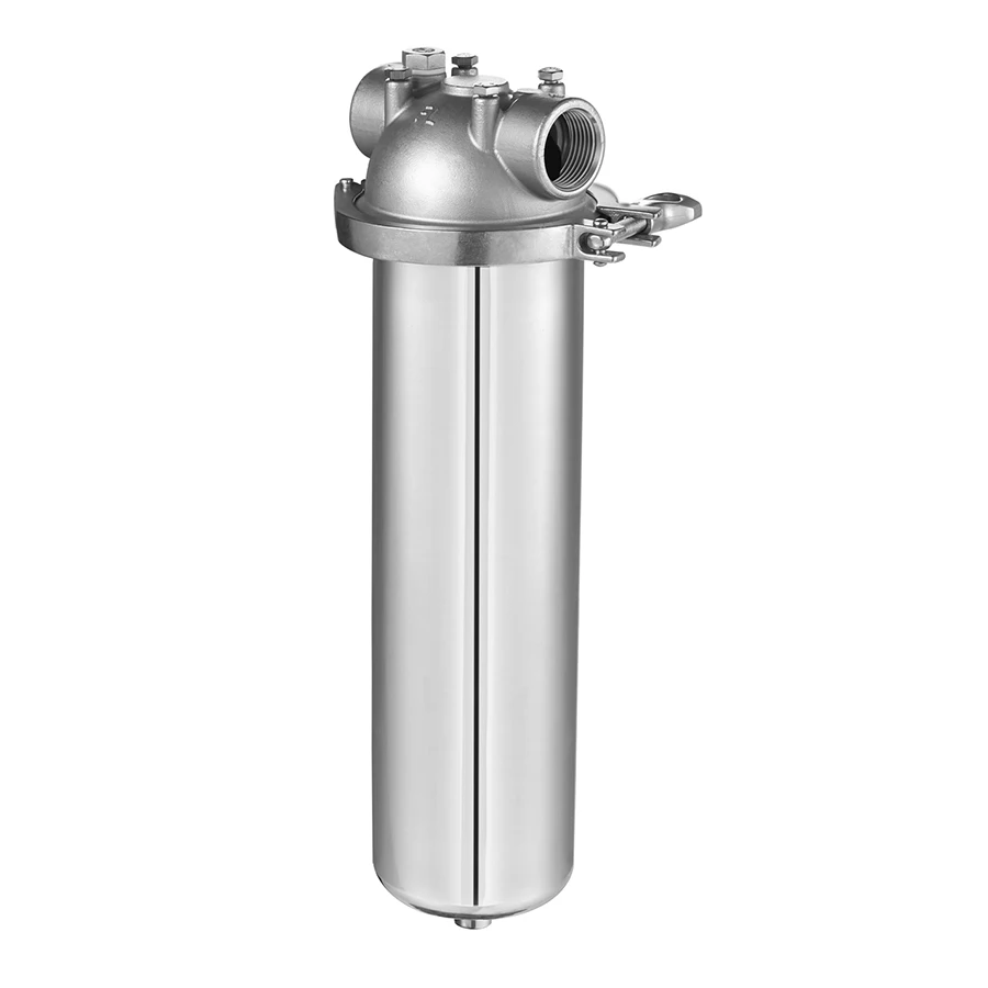 Industrial large flow liquid filtration system Stainless steel Housing Water Treatment Equipment water prefilter machine