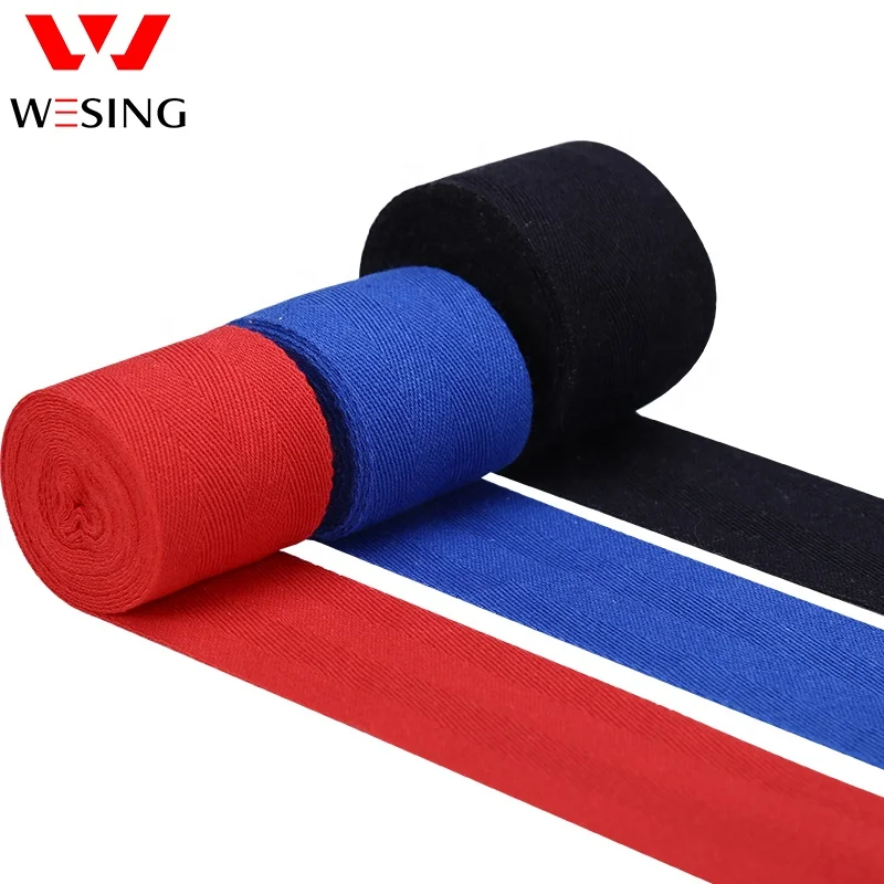 Wesing Custom Printed Elastic Bandage 180Inch Mma Wholesale Boxing  Hand Wraps Boxing