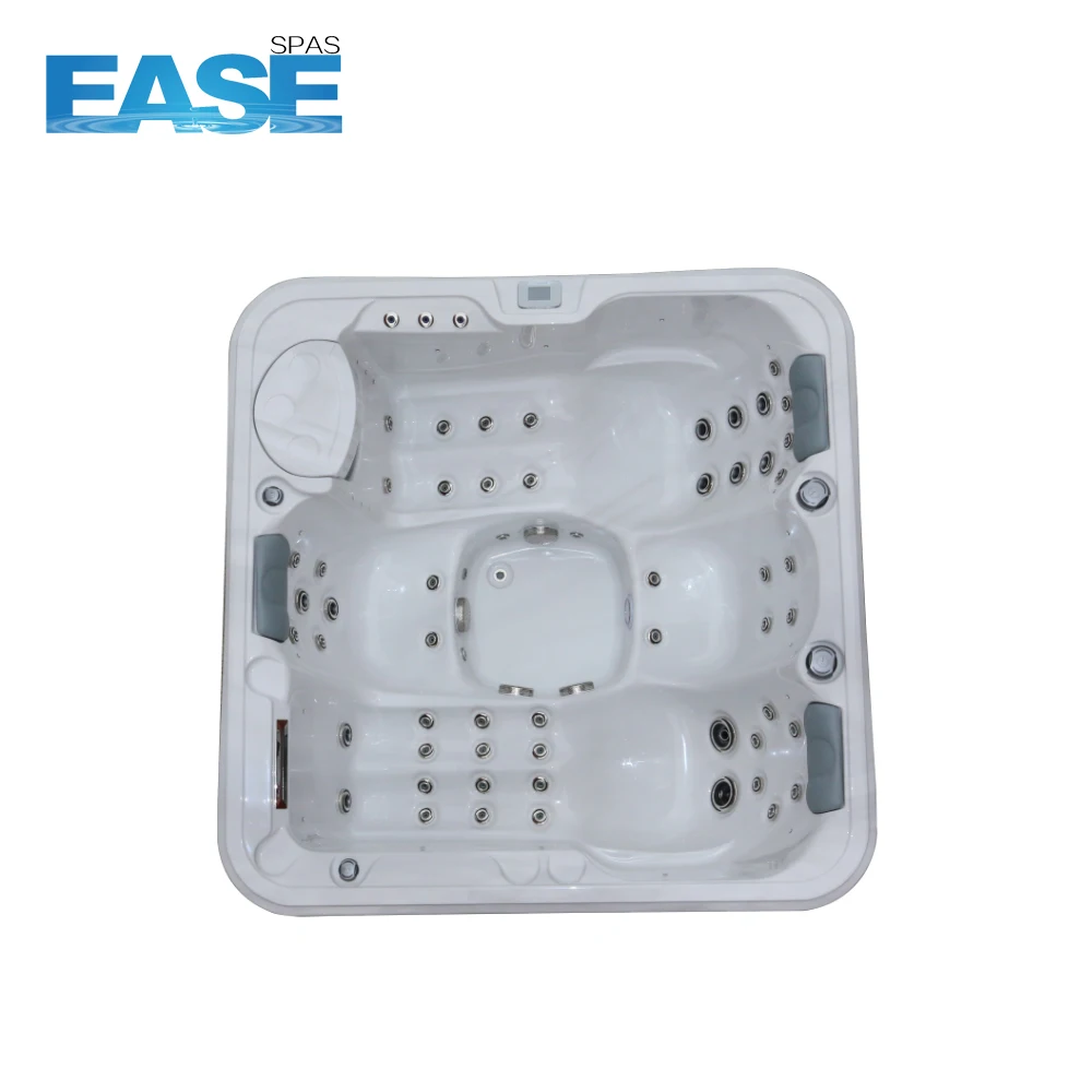 Chinese Manufacturers 4 Person Acrylic Bathtub Freestanding Hydromassage Pool SPA
