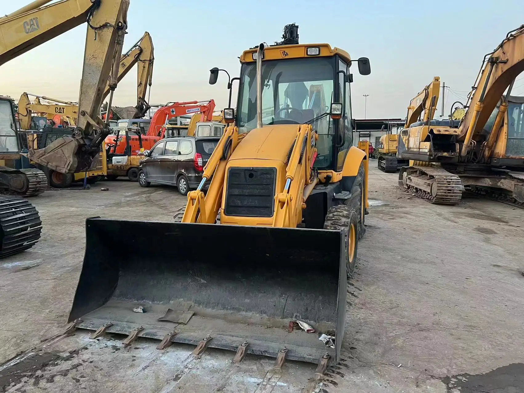 Good Condition Cheap Price Used JCB 3CX Used Backhoe Loader 100 HP Used JCB 4CX Backhoe Loaders For Sale