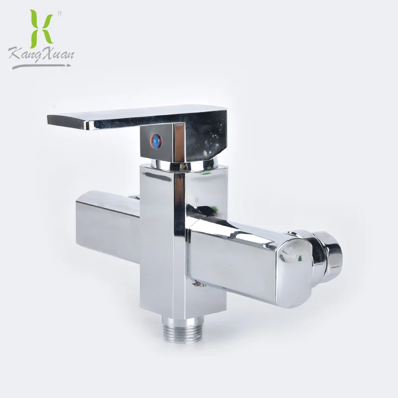 Popular  Chrome Or Stainless Bathroom Wall Mounted Mixer Bathtub Bath Shower Faucet Tap Good Price.