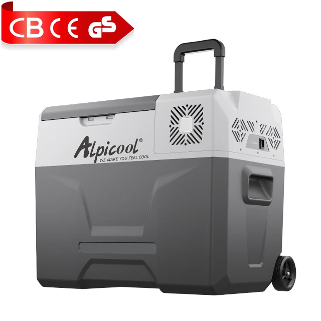 CX40 40L Capacity Fast Cooling SUV Model ACE  12/24v Automotive Freezer Box Car Fridge with wheels