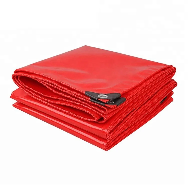 Strong Strength Good Flexibility Panama Weave 900gsm Truck Cover Side Curtain Tarpaulin for Truck Cover Industrial Fabric