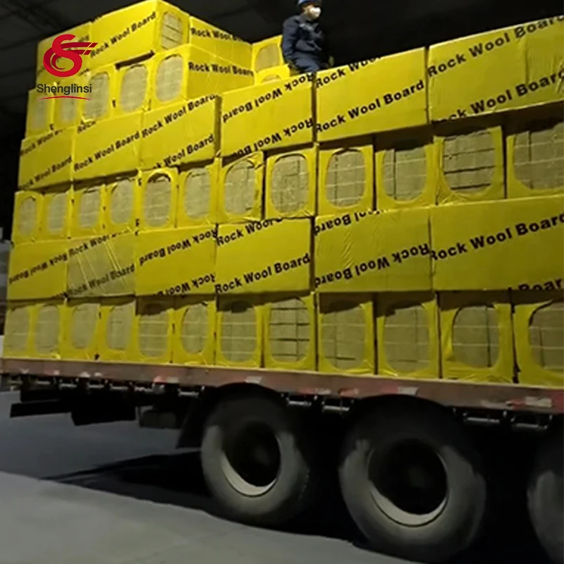 Shenglinsi best selling wall acoustic insulation mineral rock wool boards