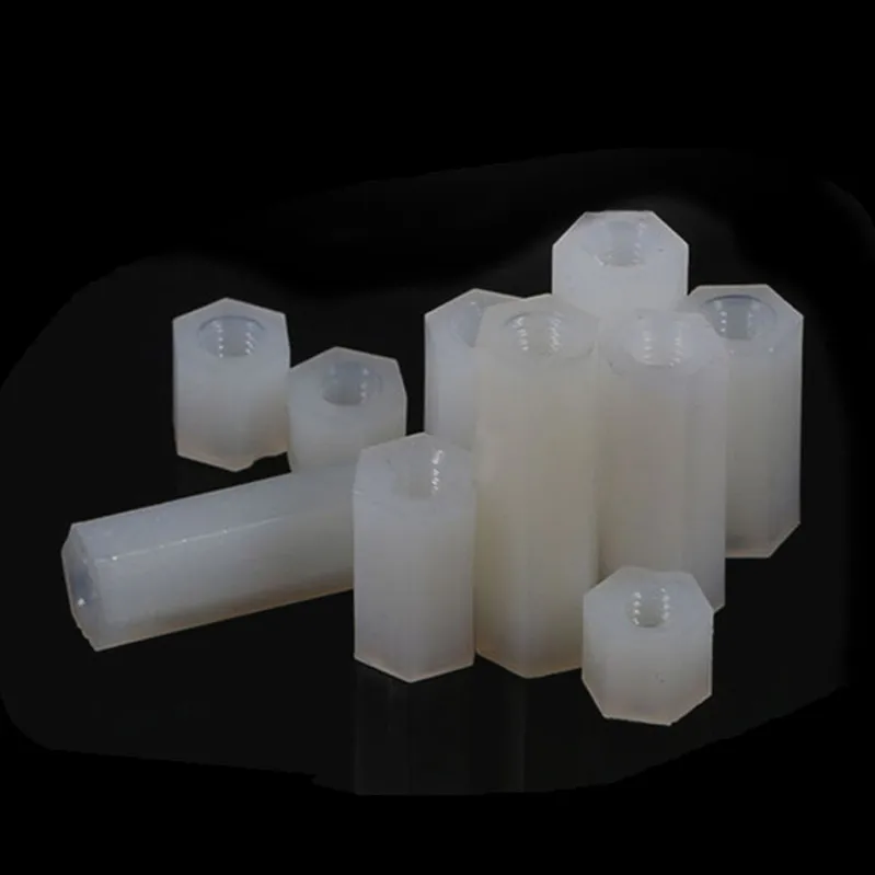 Male and female thread hex nylon spacer standoff/pcb standoff