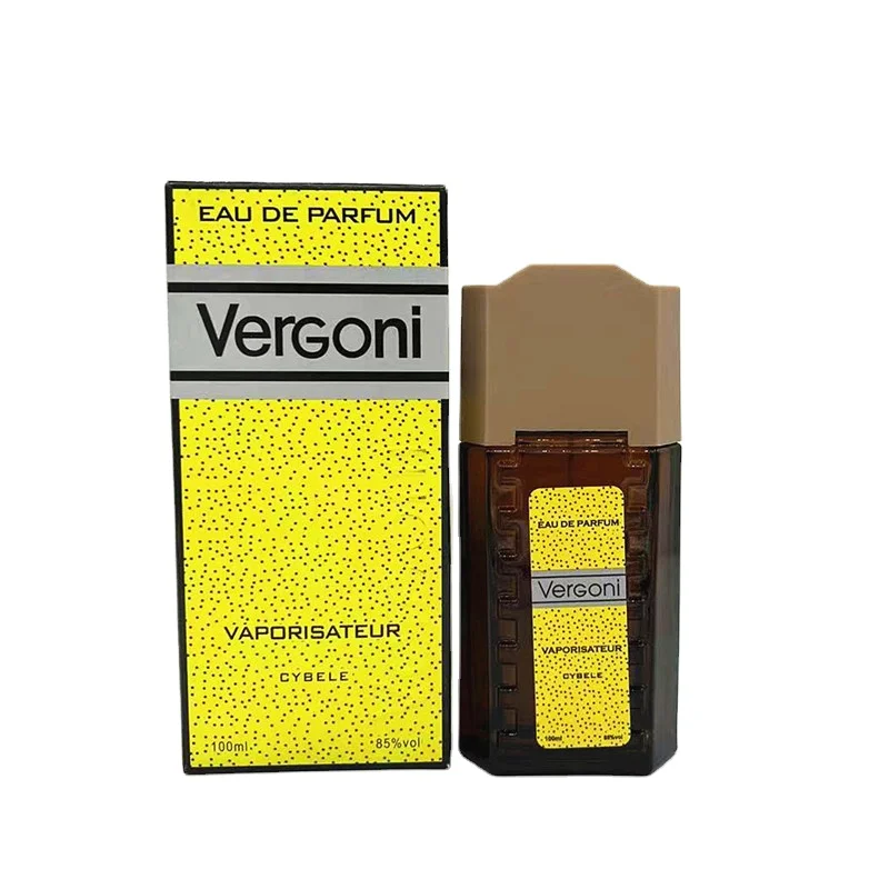 yellow  Factory perfume wholesale Explosive unisex perfume perfume bottle packaging box