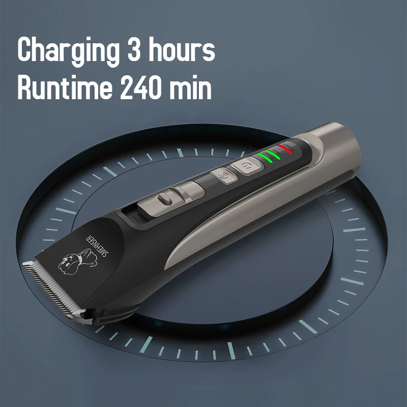 Newest Best Selling Pet Clipper Usb Charger Low Noise Pet Hair Professional Dog Grooming Clippers Pet Trimmer