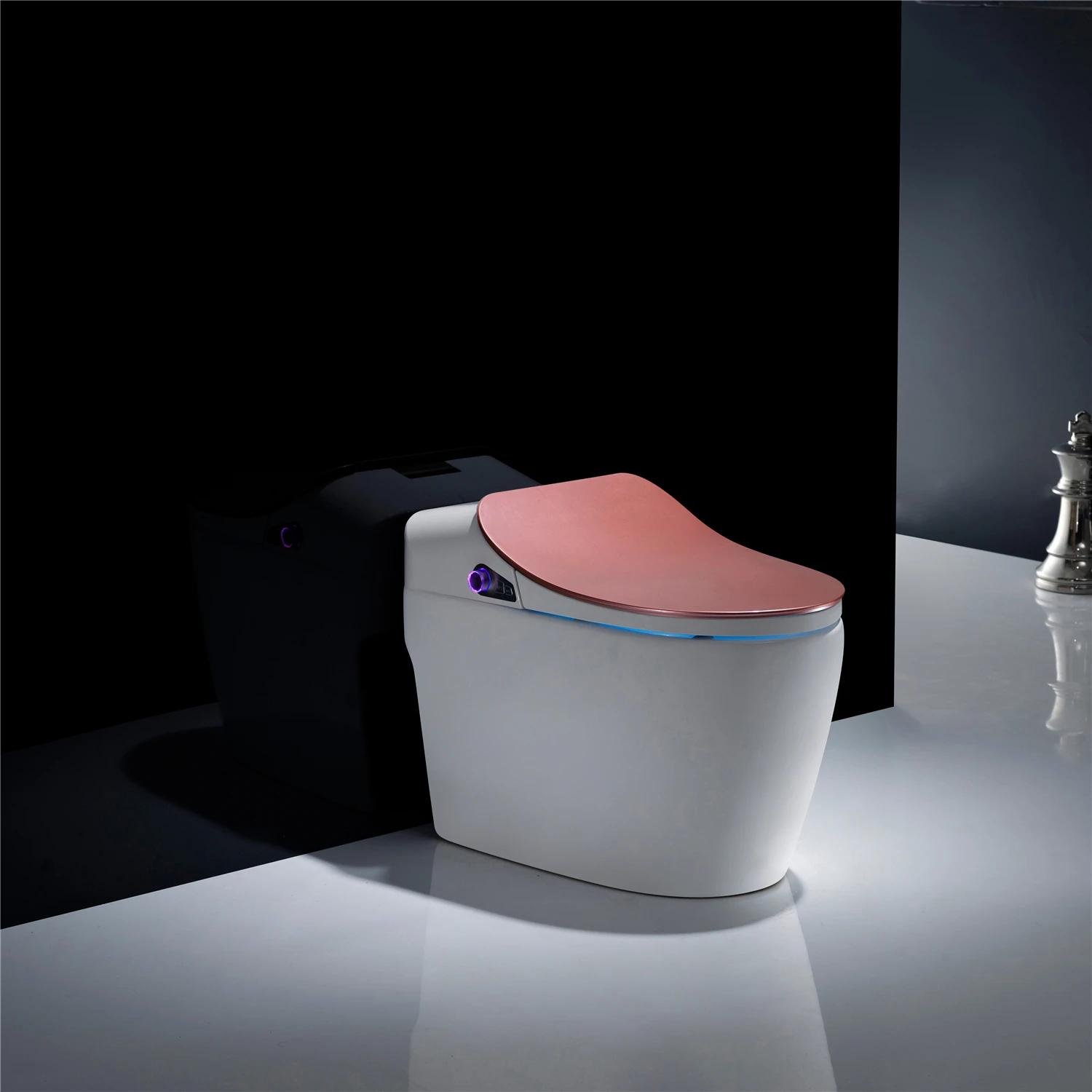 
New design home bathroom floor mounted ceramic intelligent smart toilet for sale 